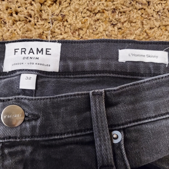 Frame L'Homme Skinny In Fade To Grey